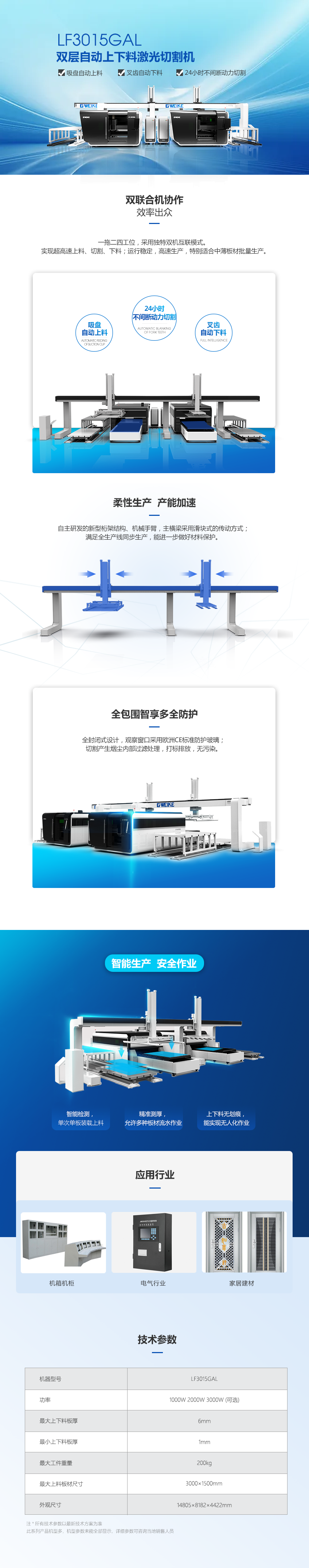 自動上下料激光切割機